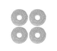 Compatible for Dreame, Compatible for MOVA,E50 Ultra / E50 Pro Ultra, Accessoires for Aspirateur Robot, Brosse Latérale Principale, Filtre En Tissu, Pièces De Sac À Poussière(4 Mop Cloths)