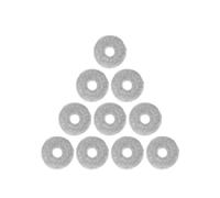 Compatible for Dreame, Compatible for MOVA,E50 Ultra / E50 Pro Ultra, Accessoires for Aspirateur Robot, Brosse Latérale Principale, Filtre En Tissu, Pièces De Sac À Poussière(10 Mop Cloths)
