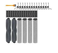 Compatible For DREAME, Compatible For MOVA, S70Roller / S70Ultra Roller / S70Pro, Compatible For Trouver, S70Pro Roller Tricut Side Brush Filter Mop Cloth Bag(SET Q)