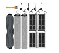 Compatible For DREAME, Compatible For MOVA, S70Roller / S70Ultra Roller / S70Pro, Compatible For Trouver, S70Pro Roller Tricut Side Brush Filter Mop Cloth Bag(SET L)