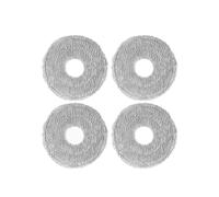 Compatible for Dreame, Compatible for MOVA, V70 Accessoires D'aspirateur Robot Ultra Complets Brosse Latérale Principale Vadrouille Filtre En Tissu Sac À Poussière De Rechange(4 Mop Cloths)