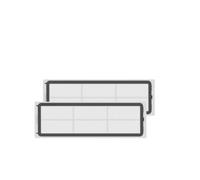 Compatible For Dreame,D10s Plus, Brosse Principale En Caoutchouc, Tricut, Brosse Latérale, Filtre, Vadrouille, Sac À Poussière En Option,(Brush Cover)