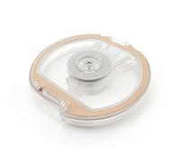 Compatible For Dreame,P10 P10Pro, Couvercle Inférieur De Tasse À Poussière Cyclone, Pièce De Rechange For Aspirateur À Main Couvercle Rabattable For Poubelle À Main