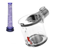 Compatible For Dyson V6 DC58 DC59 DC62 DC74 Vacuum B90B Dust Bin A Interface Replacement Part No.965660-01