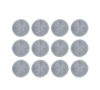 ， Compatible for Dyson ， Vadrouille électrique Lavable Tampon de vadrouille amovible Nettoyage Microfibre Réutilisable Facile à installer Pièces de rechange Lavage du sol(12 PCS)