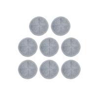 ， Compatible for Dyson ， Vadrouille électrique Lavable Tampon de vadrouille amovible Nettoyage Microfibre Réutilisable Facile à installer Pièces de rechange Lavage du sol(8 PCS)