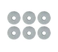 Compatible for Ecovacs, Compatible for Deebot, T20 Omni T20e Accessoires Brosse Latérale Principale Vadrouille Filtre En Tissu Sac À Poussière Pièces De Rechange De Rechange(Mop Cloths 6pcs)