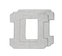 Compatible For Ecovacs, Compatible For Winbot, W1 Pro / W1 / W2 Omni / W2 Remplacement Du Chiffon De Vadrouille En Microfibre, Robot De Nettoyage De Vitres(2pcs)