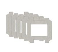 Compatible For Ecovacs, Compatible For Winbot, W2S W2S Pro Kit De Chiffon De Vadrouille De Remplacement For Fenêtre, Tampons De Vadrouille For Accessoires D'aspirateur Robot, Ensemble De Tissus(5PCS)