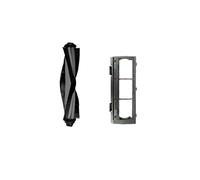 Compatible for Ecovacs Deebot U2 U2 Pro DGN22, aspirateur robot, filtre Hepa, tissu de vadrouille, brosse latérale principale, accessoires de remplacement (Color : Set 6)
