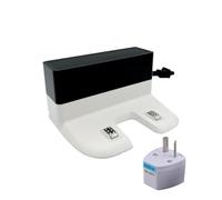 Compatible For Ecovacs, Station D'alimentation De Station De Charge CH1833 Blanc, Compatible For Deebot, T8 T9 N8 Pro N8 + T9 + Pièces De Rechange For Aspirateur Robot(Dock add AU adapter)