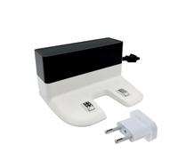 Compatible For Ecovacs, Station D'alimentation De Station De Charge CH1833 Blanc, Compatible For Deebot, T8 T9 N8 Pro N8 + T9 + Pièces De Rechange For Aspirateur Robot(Dock add EU adapter)