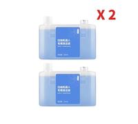 Compatible For Ecovacs, T30 Pro/T30 Max/T30 Pro Plus/X5, Liquide De Nettoyage De Sol, Pièces De Rechange For Aspirateur, Nettoyage De Sol 350 Ml, Détergent(2pcs)