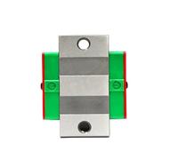 Compatible for EGW15SA, guide linéaire | Bloc à bride standard à profil bas de type boule, largeur de rail de 15 mm, graisse pré-appliquée