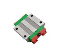 Compatible for EGW20CA, guide linéaire | Bloc à bride standard à profil bas de type boule, largeur de rail de 20 mm, graisse pré-appliquée