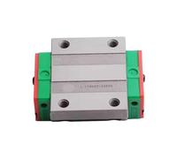 Compatible for EGW25CA, guide linéaire | Bloc à bride standard à profil bas de type boule, largeur de rail de 25 mm, graisse pré-appliquée