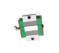 Compatible for EGW25SA, guide linéaire | Bloc de bride standard à profil bas, largeur standard de 25 mm, graisse pré-appliquée