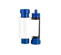 Compatible for ekarwelt, Ruban UV MA1000-UV Bleu Vert Rouge 1000 Impressions/Rouleau, Compatible for Magicard, Uno 3E Duo(MA1000-UV Red)