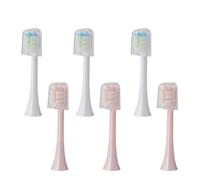 Compatible For Electric Toothbrush Heads, 6 Or 12 Pack Soft Bristles For Gentle Cleaning(SHUSHI-WH3PK3)