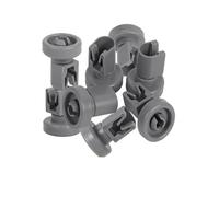 Compatible For Electrolux, 8 Pièces De Kits De Roue Supérieure De Lave-vaisselle, Panier Supérieur, Pièces