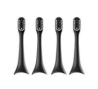 Compatible for ENCHEN Aurora t+-tête de brosse à dents de remplacement for adulte, buse accessoire(4PCS Black)