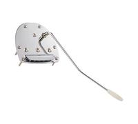 Compatible for Fender, Jaguar Jazzmaster Tremolo Bridge | Pont trémolo, réglage stable, installation facile, for Jaguar Jazzmaster, studio de scène(No Lock Button CR)
