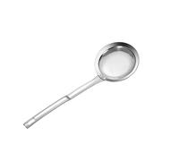 Compatible for filtre Scoop acier inoxydable graisse écumeur cuillère Fine maille crépine alimentaire avec poignée cuisine(L 11.3x33cm)