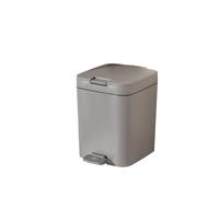 Compatible For Foot Pedal Tra Can Large Capaci Home Use High End Feeling Living Room Bedroom Batoom Tread Open Cover(12l gray)