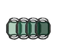 Compatible for Freewell, Compatible for DJI O4 Air Unit Pro, Kit de filtres ND 4 Pack ND8 ND16 ND32 ND64 for la Photographie de caméra de Drone