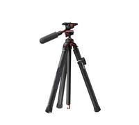 Compatible for Freewell, trépied de Voyage Portable de 1,5 m, Support en Fibre de Carbone à rotule 360 °, Charge maximale 5 kg for Smartphone et Appareil Photo Reflex numérique