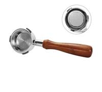 Compatible for Hibrew, H7 H7A H10A Compatible for Breville Barista Max Mini 58 mm 3 oreilles sans fond Portafilter Espresso Accessoire(58mm 3-Eea C AL)