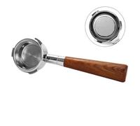 Compatible for Hibrew, H7 H7A H10A Compatible for Breville Barista Max Mini 58 mm 3 oreilles sans fond Portafilter Espresso Accessoire(58mm 3-Eea Z AL)