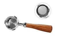 Compatible for Hibrew, H7 H7A H10A Compatible for Breville Barista Max Mini 58 mm 3 oreilles sans fond Portafilter Espresso Accessoire(58mm 3-Eea L AL)