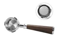 Compatible for Hibrew, H7 H7A H10A Compatible for Breville Barista Max Mini 58 mm 3 oreilles sans fond Portafilter Espresso Accessoire(58mm 3-Eea DC AL)