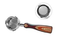 Compatible for Hibrew, H7 H7A H10A Compatible for Breville Barista Max Mini 58 mm 3 oreilles sans fond Portafilter Espresso Accessoire(58mm 3-Eea Color AL)