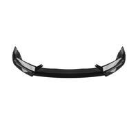 Compatible for Honda Civic Si Hatchback 2017-2021 10th FK7 Fk8 Front Bumper Spoiler Lip Carbon Fiber Look/Gloss Black Splitter with Light(Carbon Fiber Look)