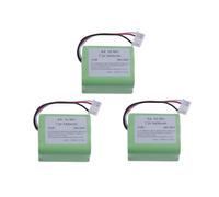 Compatible For IRobot Braava 380T 380 390T. Compatible For Mint 5200 5200B 5200C. Aspirateur Amélioré Batterie Ni-MH 7.2 V 5400 MAh, Batterie Ni-MH 3000 MAh(3 battery)