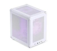 Compatible for JONSBO C6 MATX ITX Mesh PC, boîtier Type-c ATX Pris en Charge(White C6)