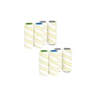 Compatible For Karcher,FC5 FC7 FC3 FC3D Accessoires De Nettoyage De Brosse À Rouleau De Sol Électrique Pièces De Rechange For Aspirateur Robot(8pcs c)