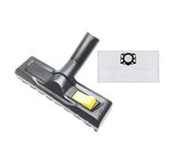 Compatible For Karcher,WD5 WD6 Brosse De Sol Dur Aspirateur De Nettoyage De Sol Tête De Ramassage Sacs À Poussière Remplacer Les Accessoires De Brosse À Rouleau D'aspirateur.