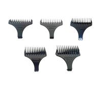Compatible for Kemei, Tondeuse À Cheveux Peigne Limite Noir Coiffeur Guide De Coupe De Cheveux for KM-2293 KM-2299 1 2 3 4 5mm Peigne
