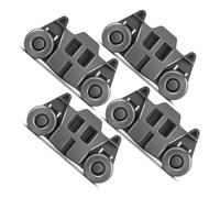 Compatible For Kitchenaid, Whirlpool, Maytag, Kenmore, TAIGH-4PCS W10195416 Roues De Lave-vaisselle Panier Inférieur, Accessoires De Pièces De Support À Vaisselle