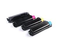 Compatible for Kyocera, Ensemble de 4 Cartouches de Toner CMJN TK-5140 5142 5143 5144 for P6130cdn M6530cdn M6030cdn avec conteneur de Toner usagé