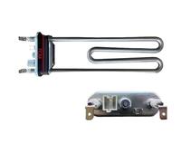 Compatible for laveuse Midea 1800W Tube chauffant 22.5CM | Pièce de rechange for élément chauffant 230 V, numéro de pièce marqué 17438100000434 for équipement de blanchisserie