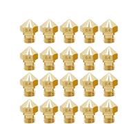 Compatible for Le duplicateur Wanhao D4/I3, Compatible for Dremel - 20 Buses d'extrudeuse d'imprimante 3D MK10 M7 1,75 mm en Laiton(20pcs 0.3mm)