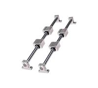 Compatible for le routeur CNC, ensemble de tiges d'axe optique d'arbre de Rail linéaire OD 8/10/12/16/20mm bloc de guidage SCS-UU portant le Support SK(SK16-SCS16LUU,850mm)