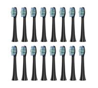 Compatible For M1/RMH2012/M2/RTX2102 Replacement Toothbrush Heads, Compatible For(16BLACK Cleaning)