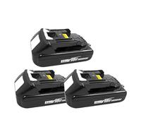 Compatible For Makita, 18V 3Ah 3000mah, Batterie BL1830B BL1850B BL1850 BL1840 BL1860 BL1815 Batterie Au Lithium De Remplacement(3 PCS 3.0Ah)
