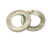 Compatible For Mazzer, Compatible For Super, Compatible For Jolly, Fraises Plates De Remplacement DF64 - Ensemble De 64 Mm For Moulin À Expresso Et Autres Machines À Café
