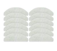 Compatible for Midea, S8 / + M7 Pro Max, Chiffon De Vadrouille, Tampon Lavable for Robot(12pcs)